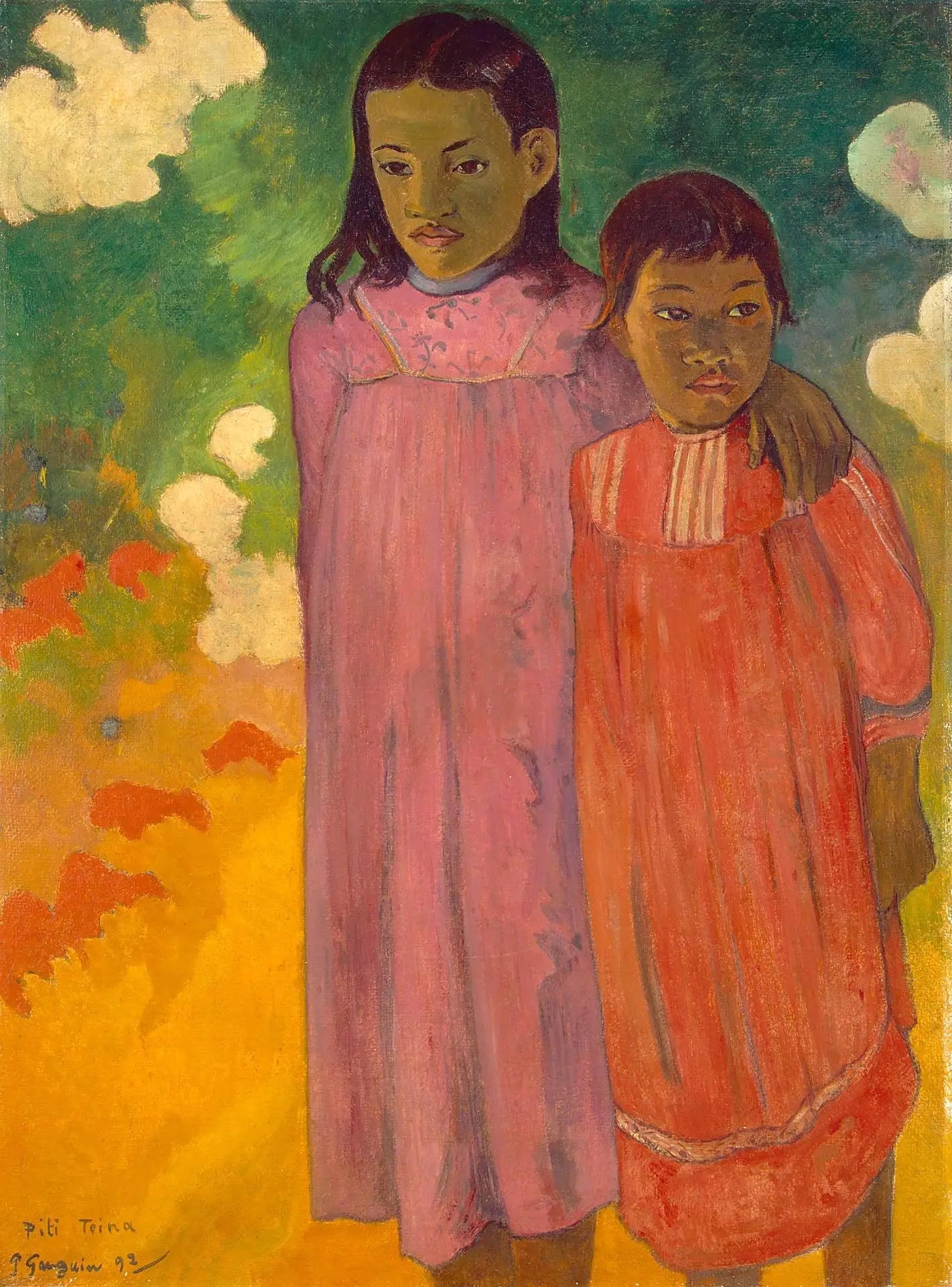 Reproduction du tableau « Deux sœurs - Paul Gauguin » par Alpha Reproduction en peinture à l’huile
