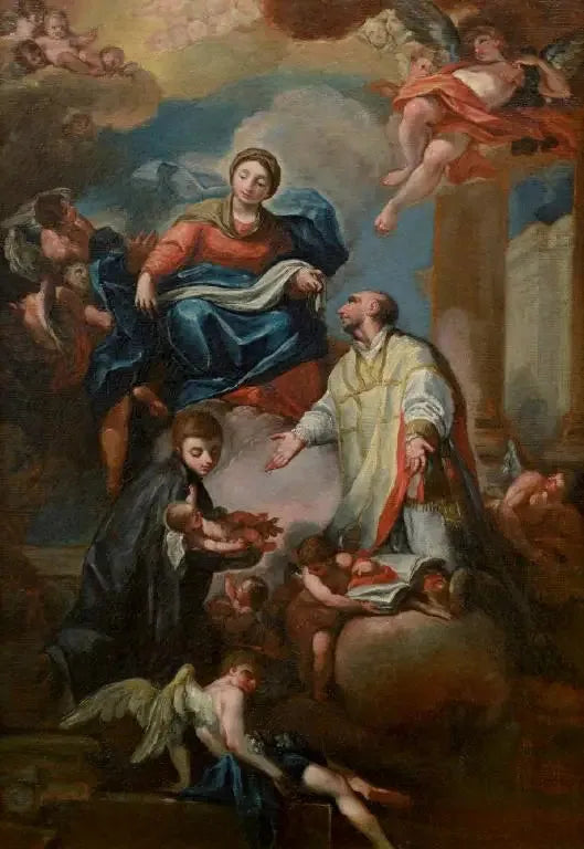 Due santi in adorazione - Giovanni Battista Tiepolo
