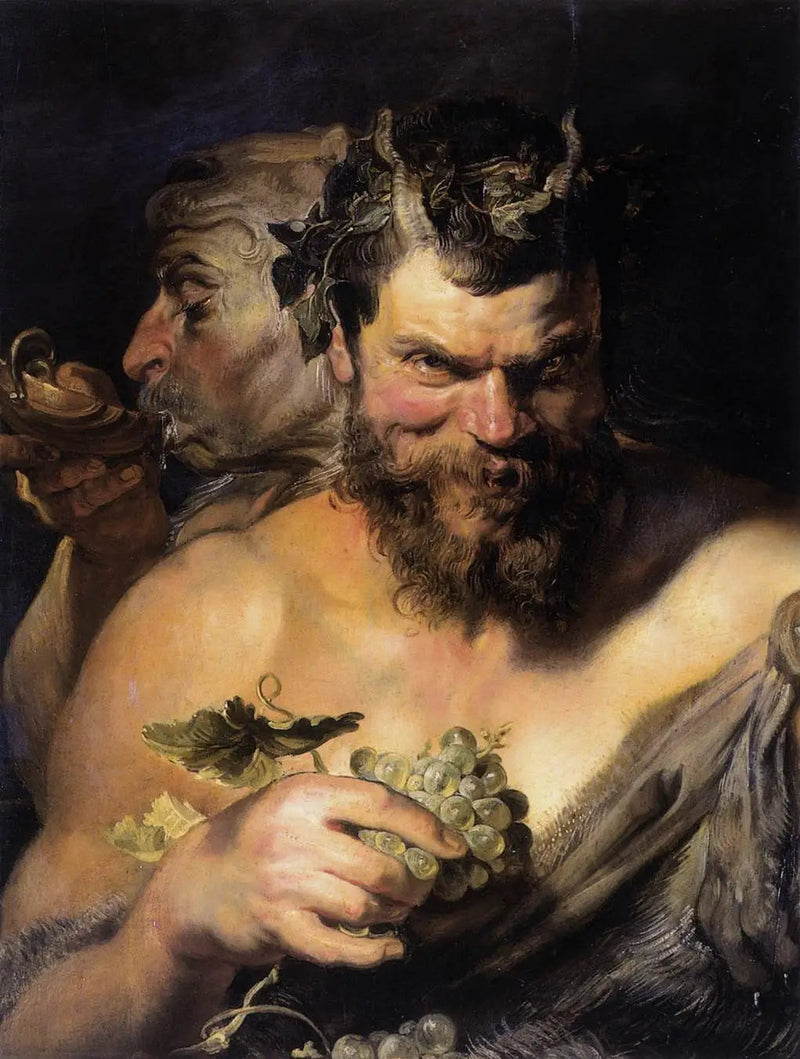 Due Satiri - Peter Paul Rubens