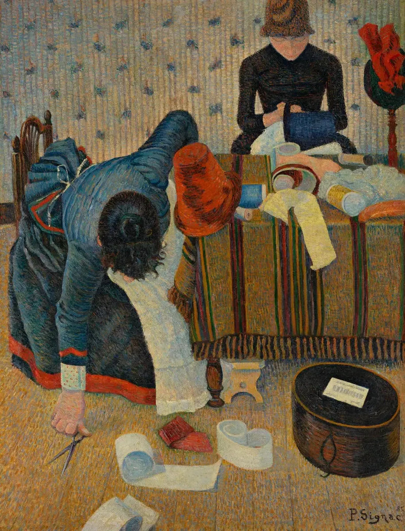 Due stilisti, Rue du Caire - Paul Signac