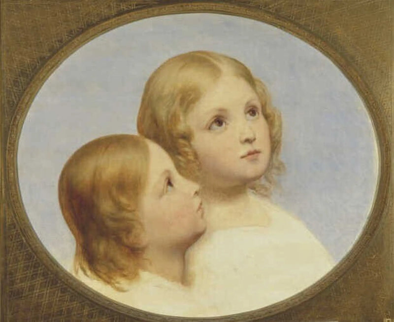 Due teste di bambini - Ary Scheffer