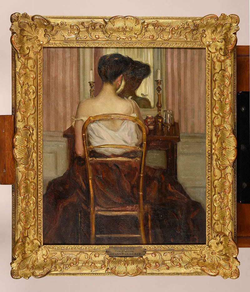 Davanti allo specchio - Frederick Carl Frieseke