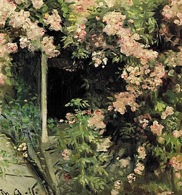 Di fronte alla casa della famiglia Ancher, Skagen. -Michael Peter Ancher