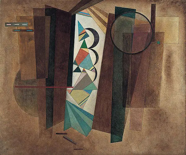 Sviluppo in marrone - Vassily Kandinsky