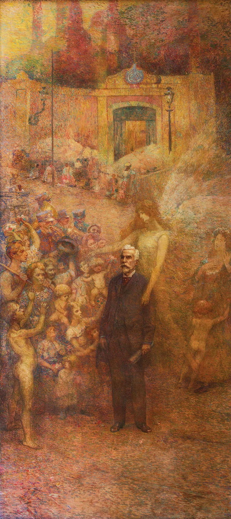 Deveres da Cidade (Painel direito do Tr��ptico) - Pereira Passos - Eliseu Visconti