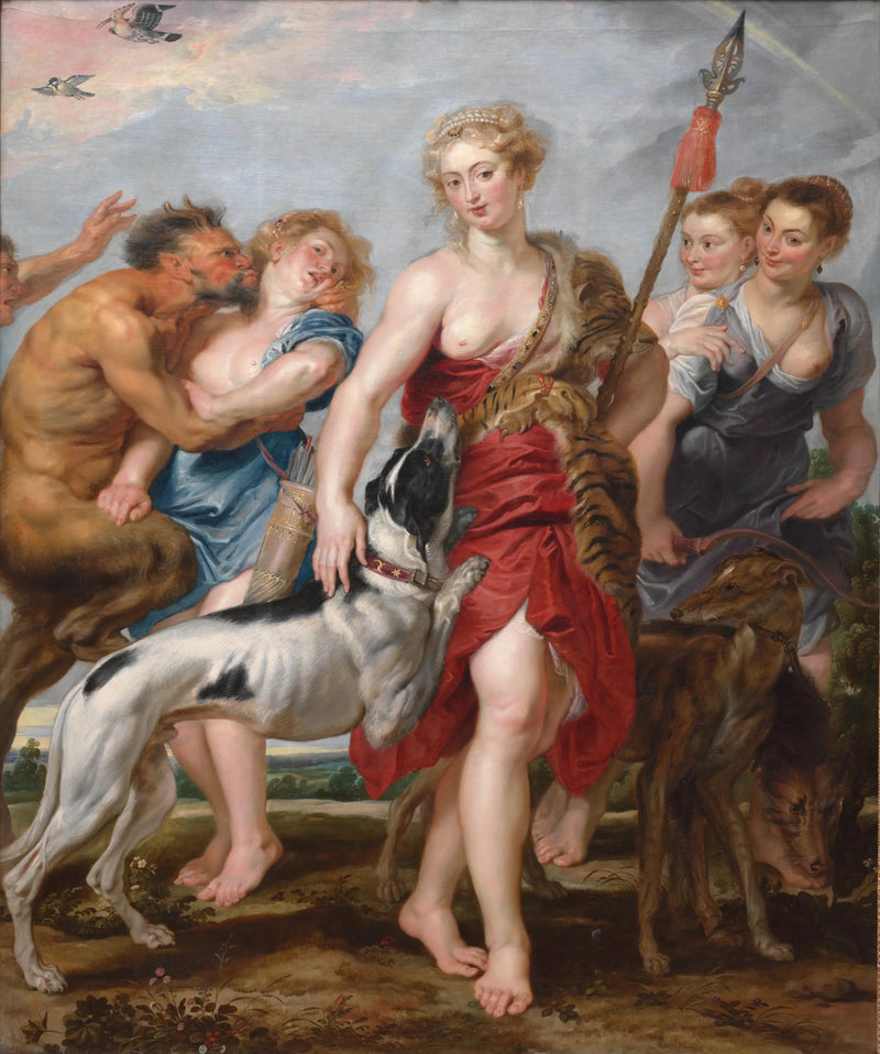 Diana con ninfe, in partenza per la caccia - Peter Paul Rubens