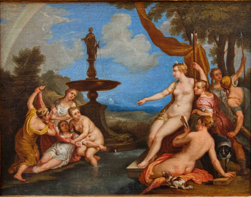 Diana scopre la gravidanza di Callisto - David Teniers il Giovane