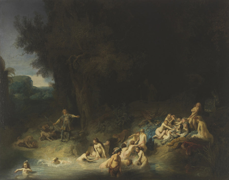 Diana e Atteone - Rembrandt