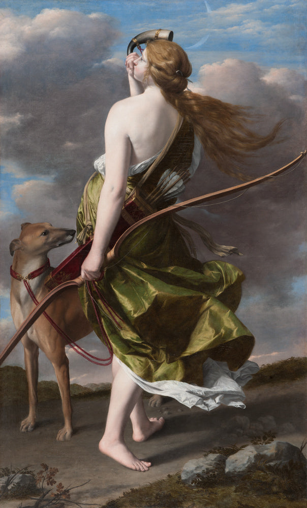 Diane cacciatrice - Orazio Gentileschi
