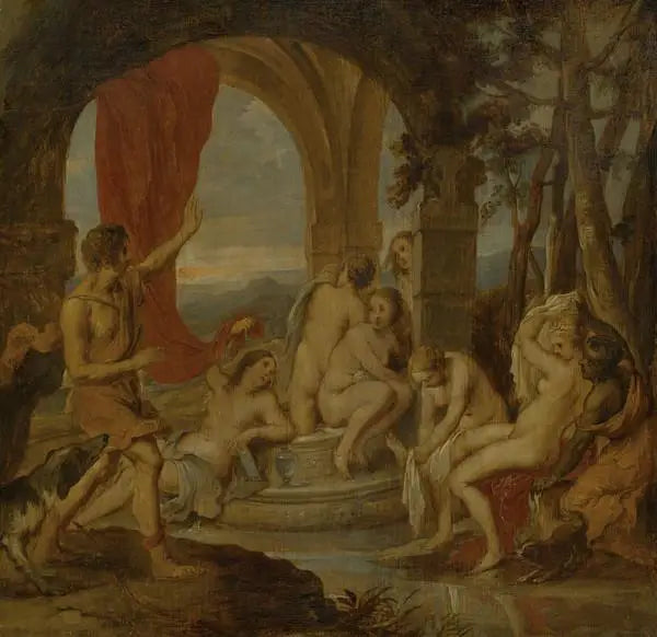Diane e Atteone - David Teniers il Giovane