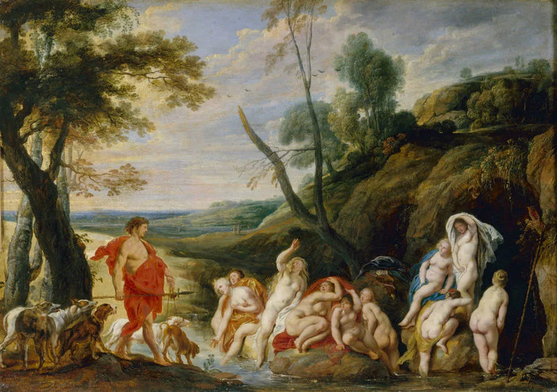 Diane et Actéon - Jacob Jordaens