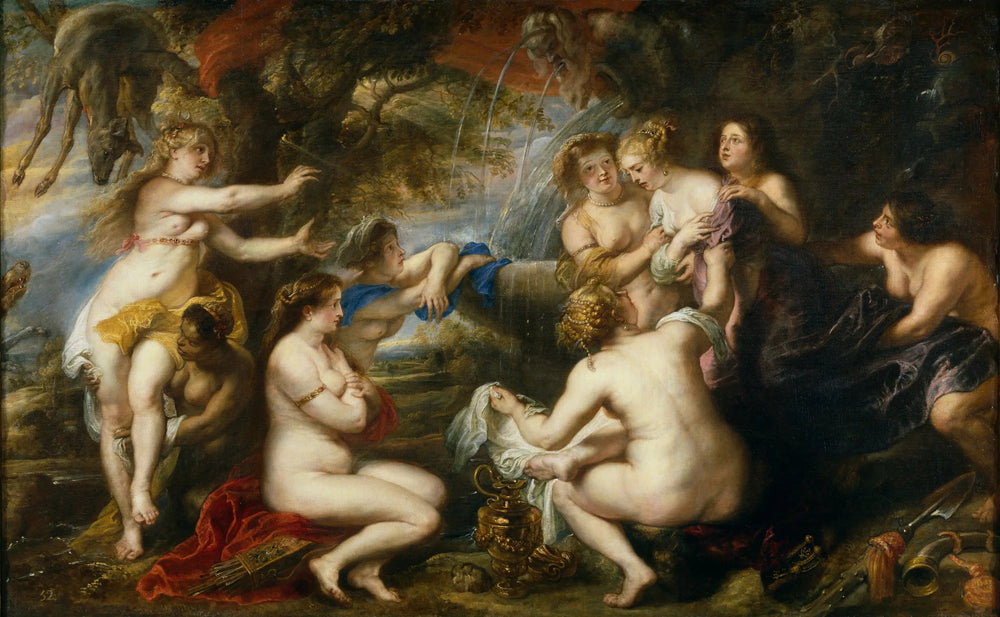 Diane et Callisto - Peter Paul Rubens image 1 reproduction de peinture à l’huile