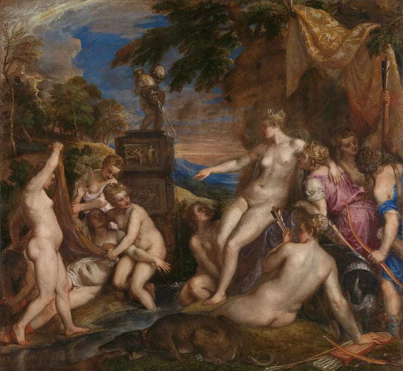 Diane e Callisto - Tiziano