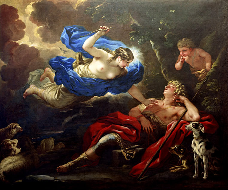Diane e Endimione (Castelvecchio) - Luca Giordano