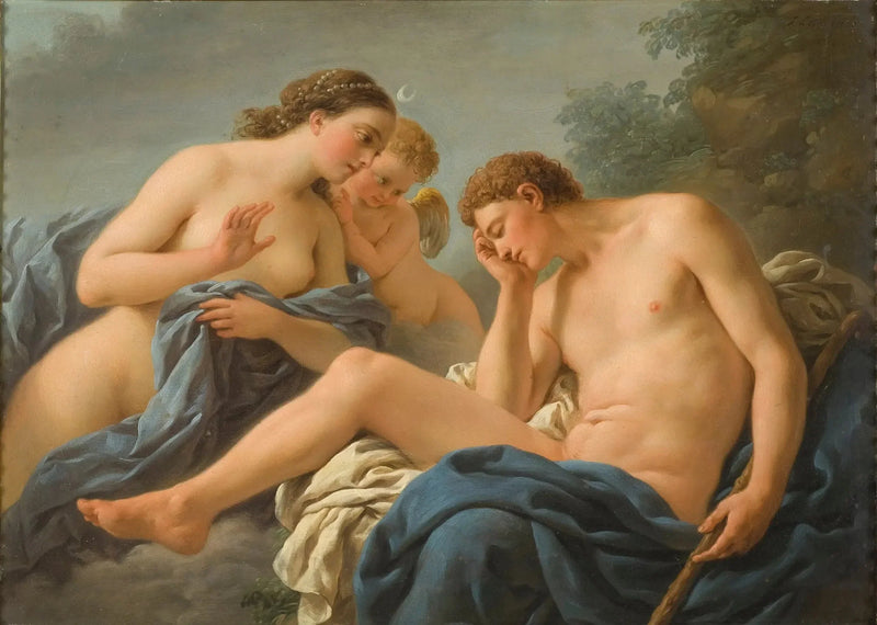 Diane e Endimione - Louis Jean François Lagrenée