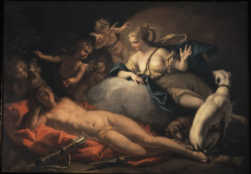 Diane e Endimione - Sebastiano Ricci