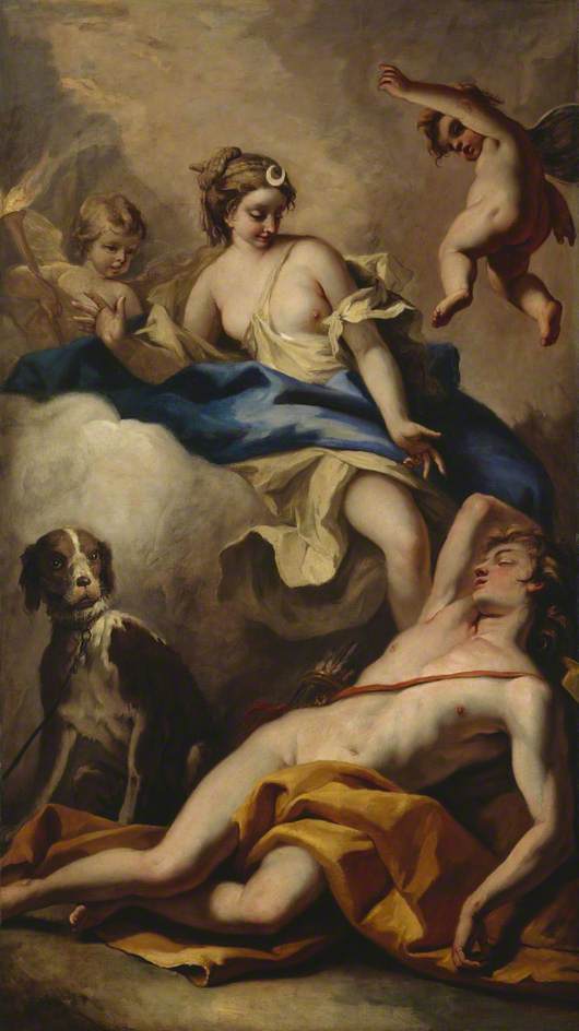 Diane e Endimione - Sebastiano Ricci