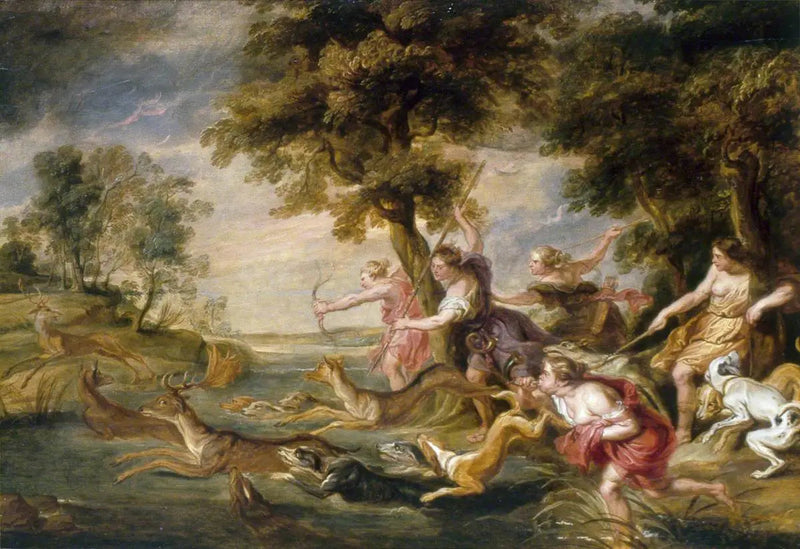 Diane e le sue ninfe in caccia - Peter Paul Rubens