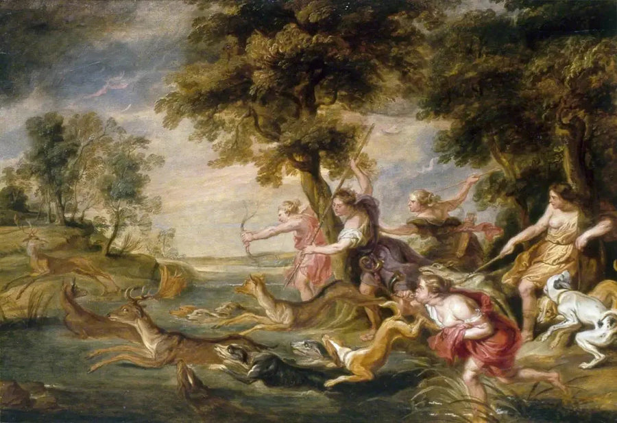 Diane e le sue ninfe in caccia - Peter Paul Rubens