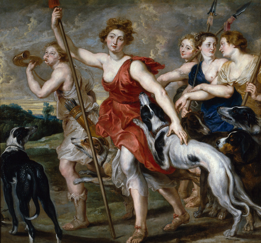Diane revenant de la chasse - Peter Paul Rubens