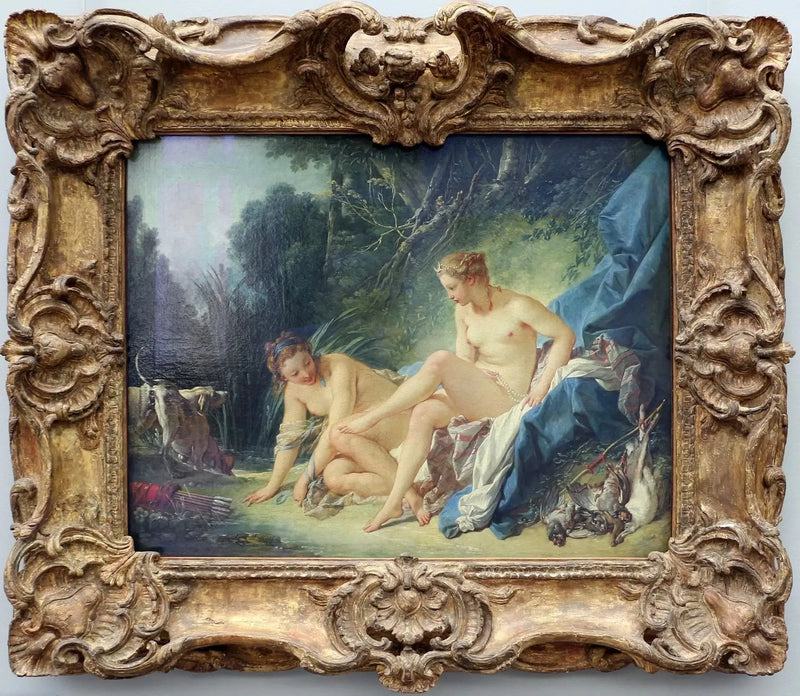 Diane che esce dal bagno - François Boucher