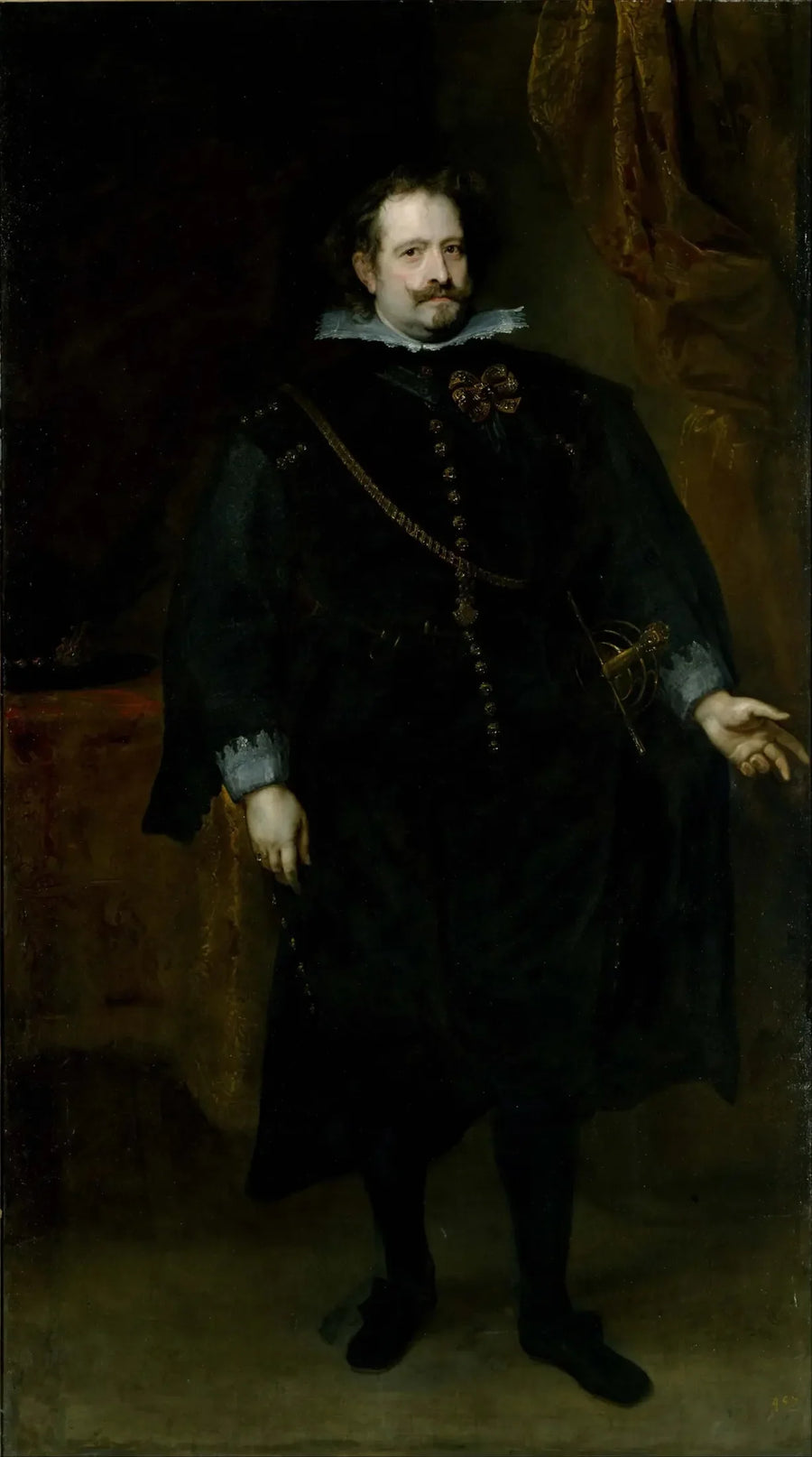 Diego Felipe de Guzmán, marchese di Leganés - Antoine van Dyck