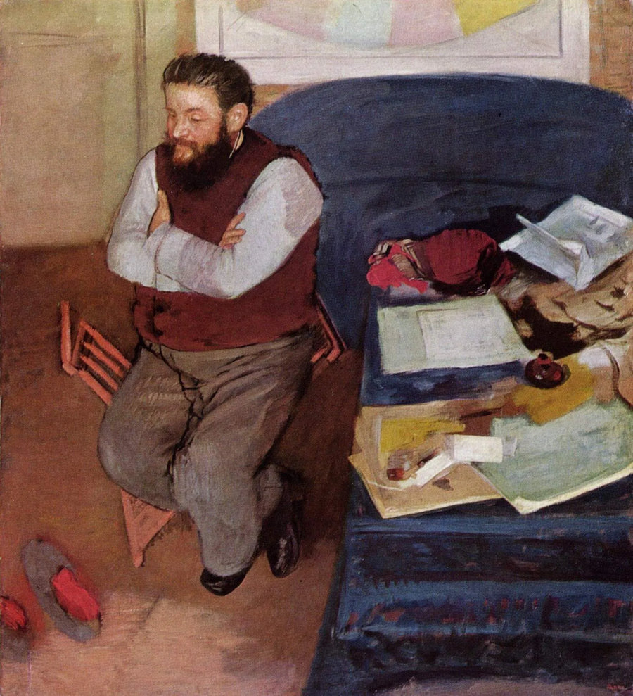 ritratto di Diego Martelli - Edgar Degas