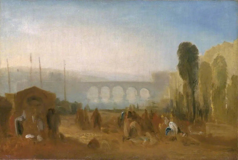 Dieppe: Il Porto dal Quai Henri IV - J. M. W. Turner