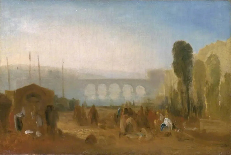Dieppe: Il Porto dal Quai Henri IV - J. M. W. Turner