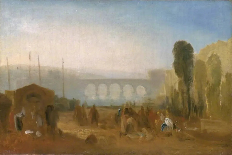 Dieppe: Il Porto dal Quai Henri IV - J. M. W. Turner