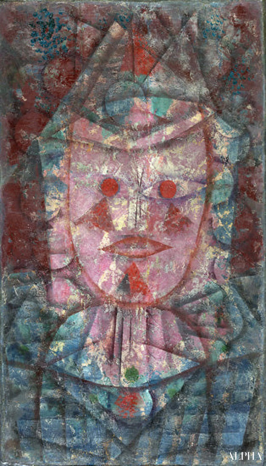 Dieu asiatique - Paul Klee - Reproductions de tableaux et peintures haut de gamme