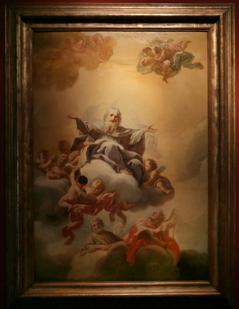 Dio Padre nelle nuvole - Corrado Giaquinto