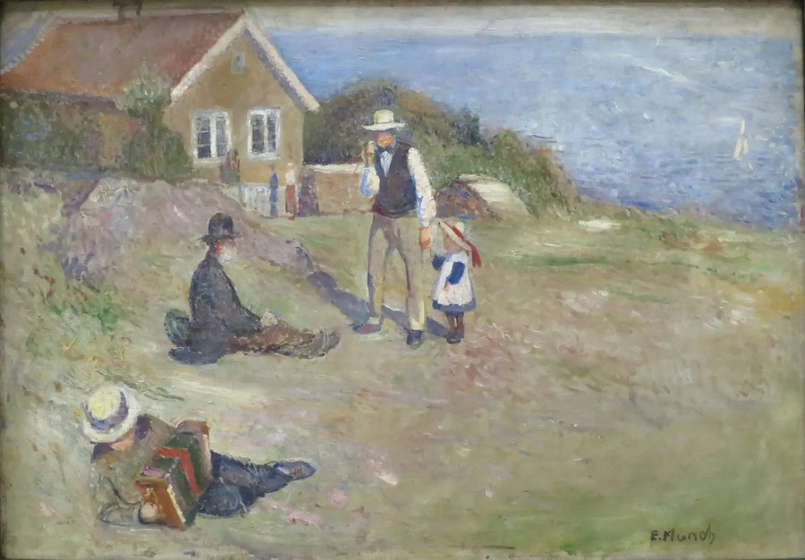 Domenica a Åsgardstrand - Edvard Munch