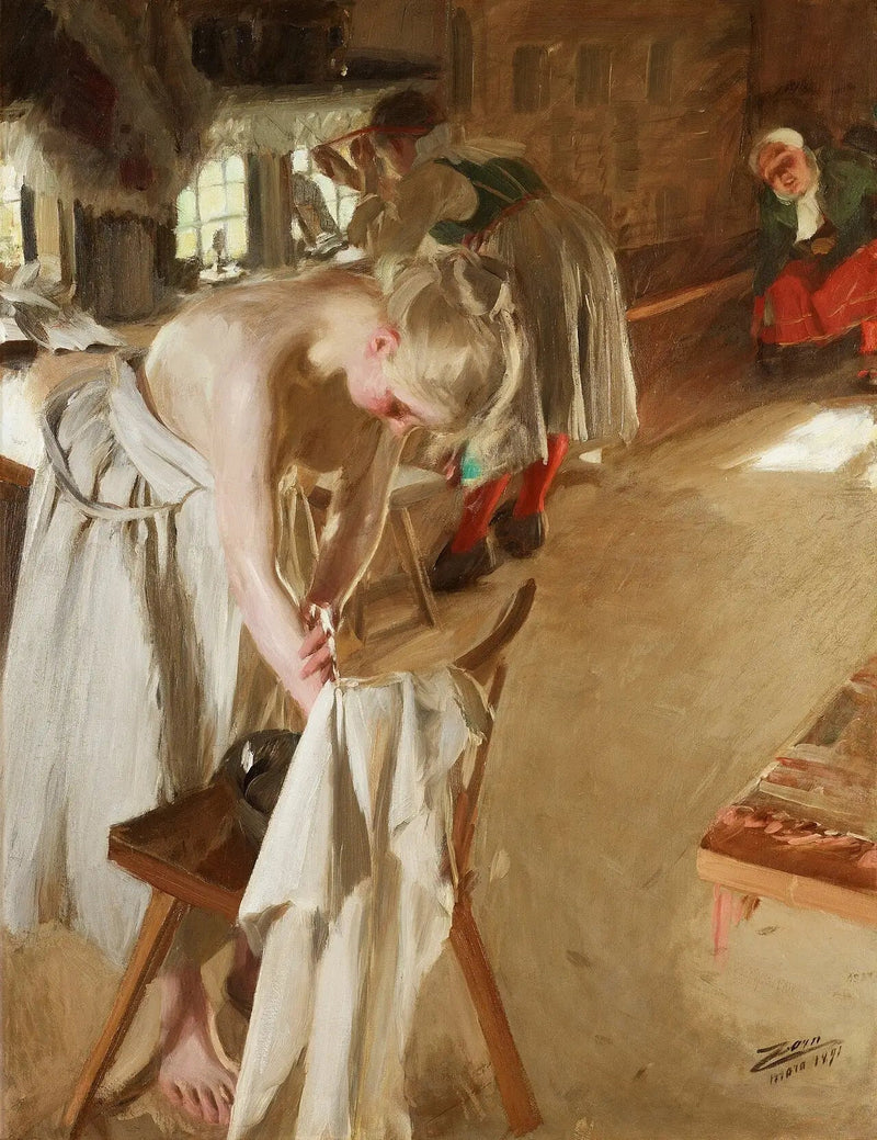 domenica mattina - Anders Zorn