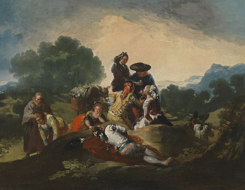 Tacchino spennato - Francisco de Goya