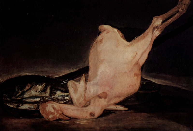 Tacchino spennato - Francisco de Goya