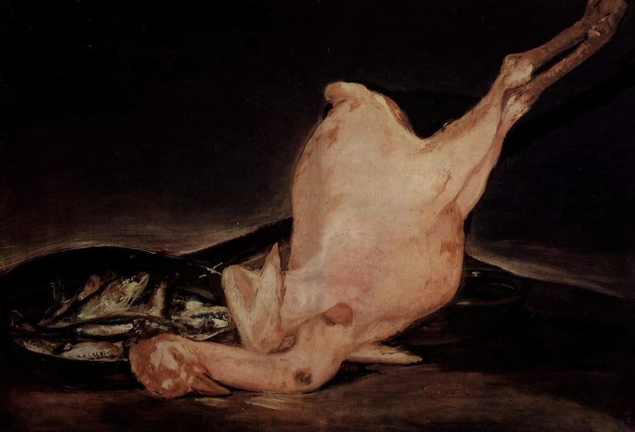 Tacchino spennato - Francisco de Goya