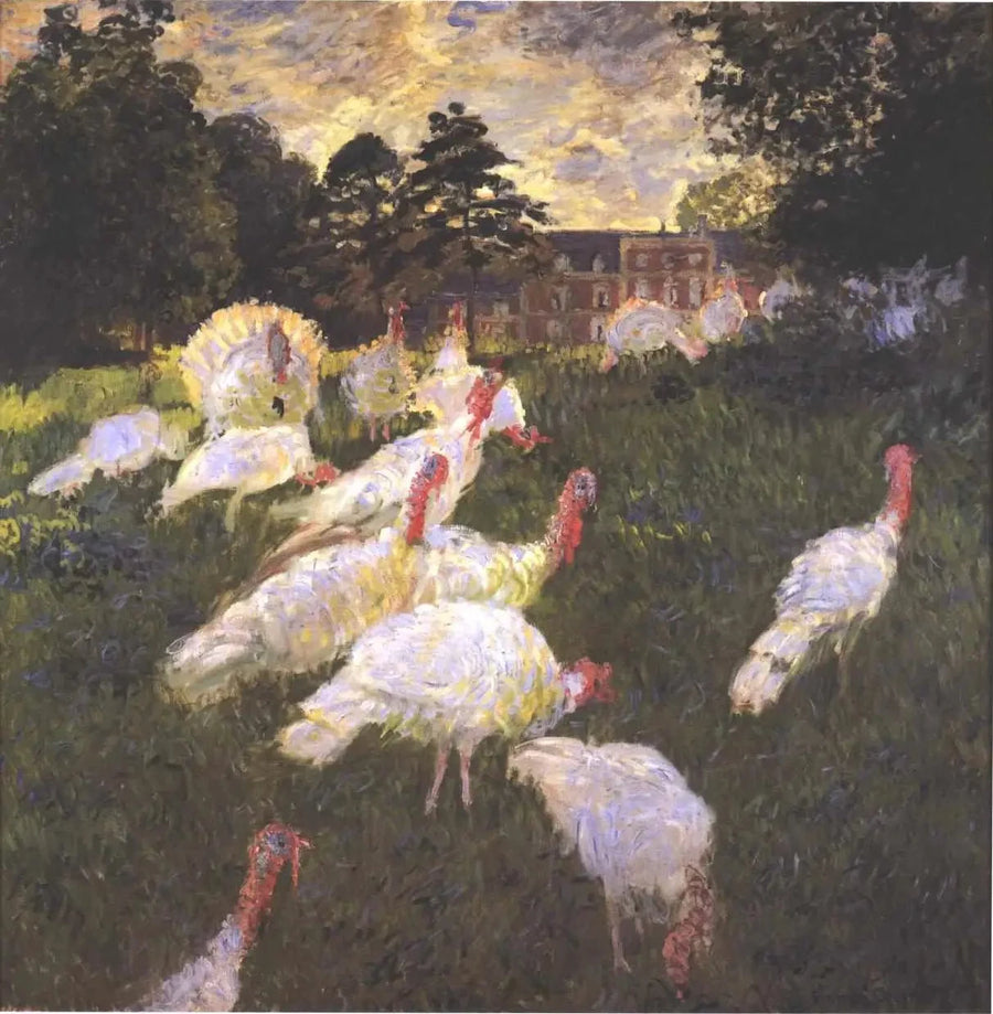 I Tacchini - Claude Monet