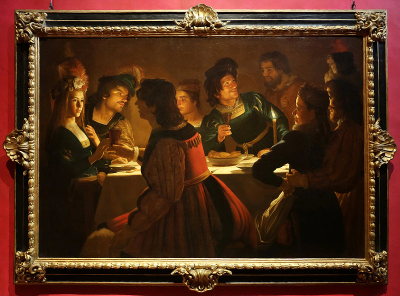 Cena con nozze - Gerrit van Honthorst