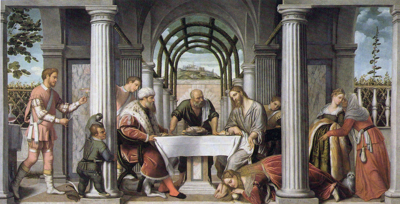 Cena da Simone il Fariseo - Alessandro Bonvicino
