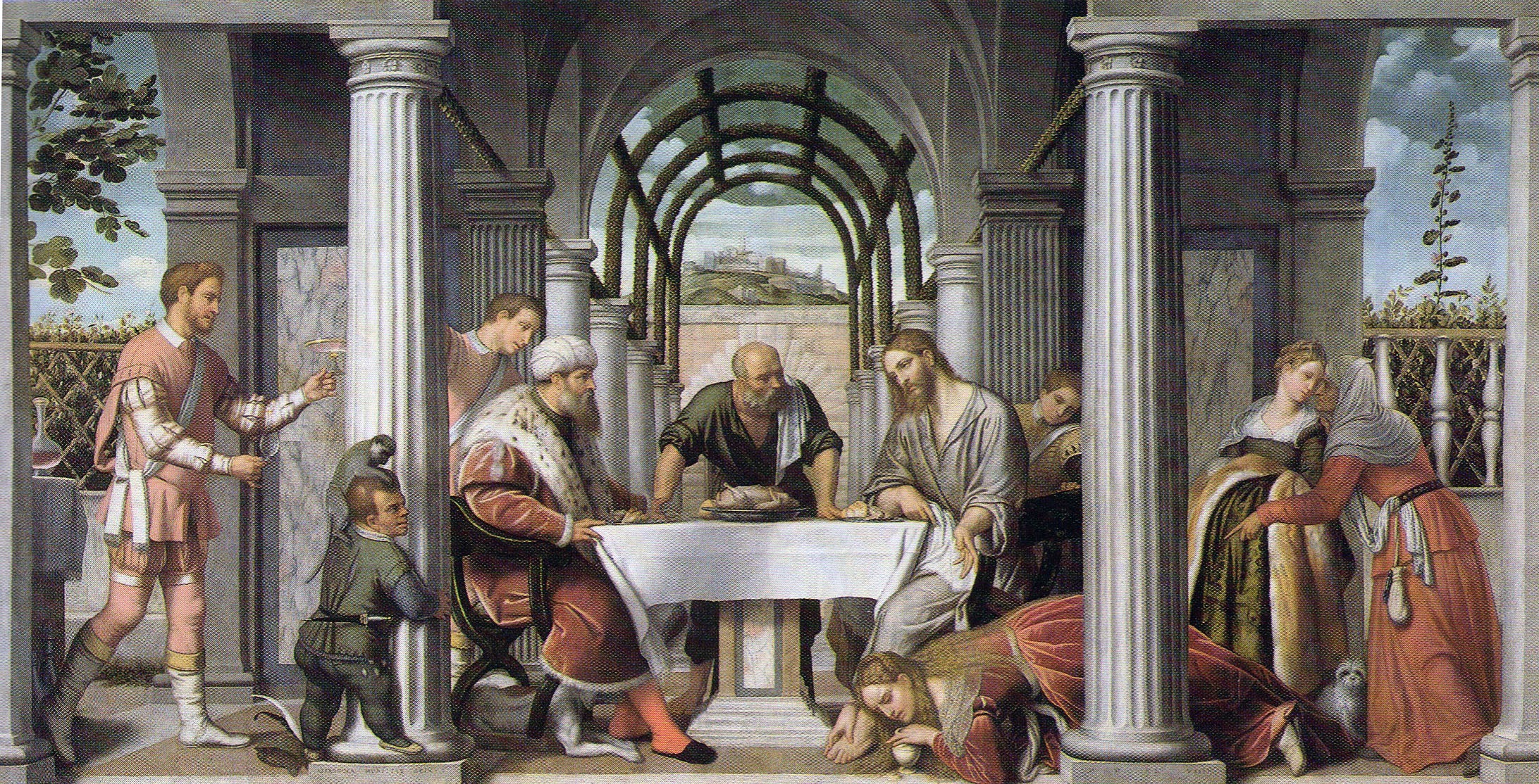Dîner chez Simon le Pharisien - Alessandro Bonvicino - Alpha Reproduction