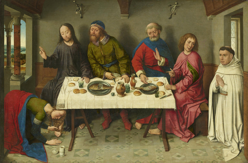 Cena da Simone il Fariseo - Dirk Bouts