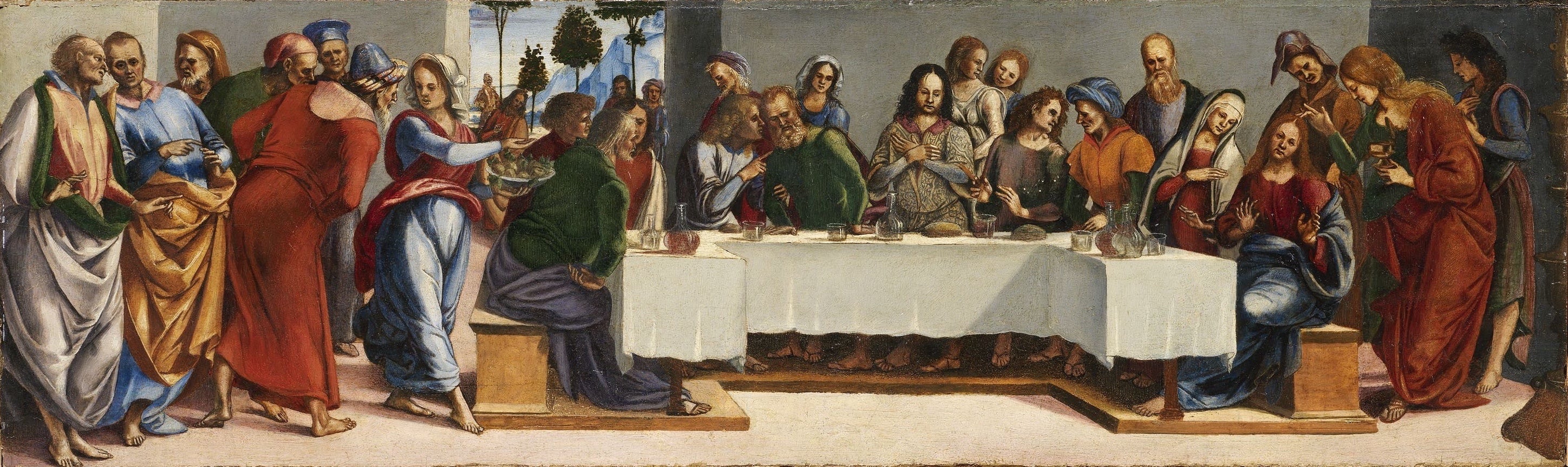 Dîner chez Simon le Pharisien - Luca Signorelli - Alpha Reproduction