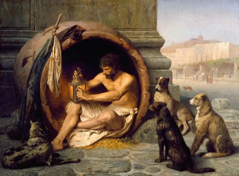 Diogene - Jean-Léon Gérôme