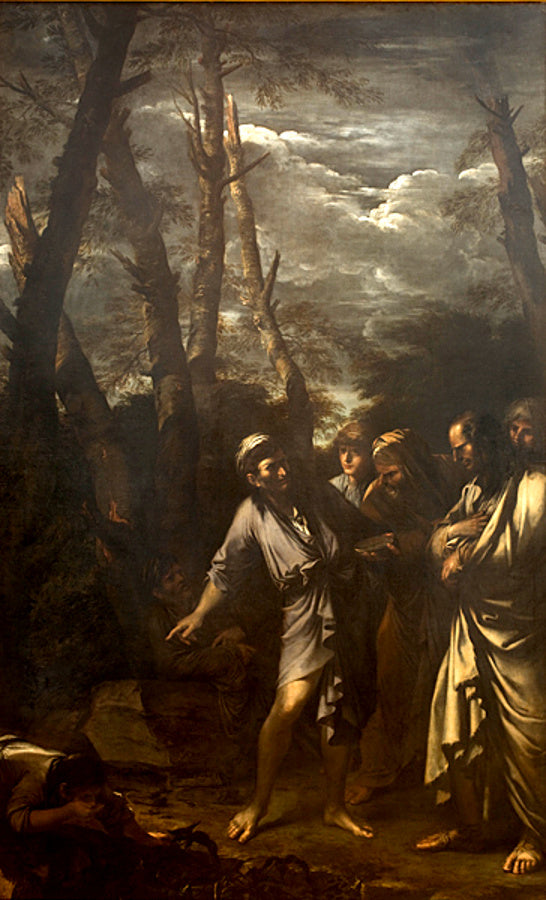 Diogène jetant sa coupe à boire - Salvator Rosa