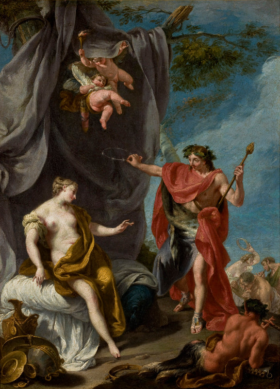 Dioniso e Arianna - Giovanni Battista Pittoni