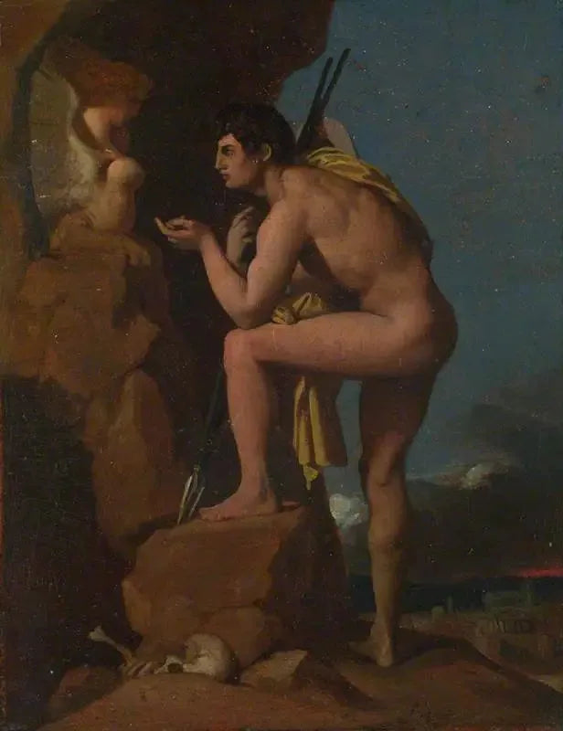 Œdipe e la Sfinge - Jean-Auguste-Dominique Ingres
