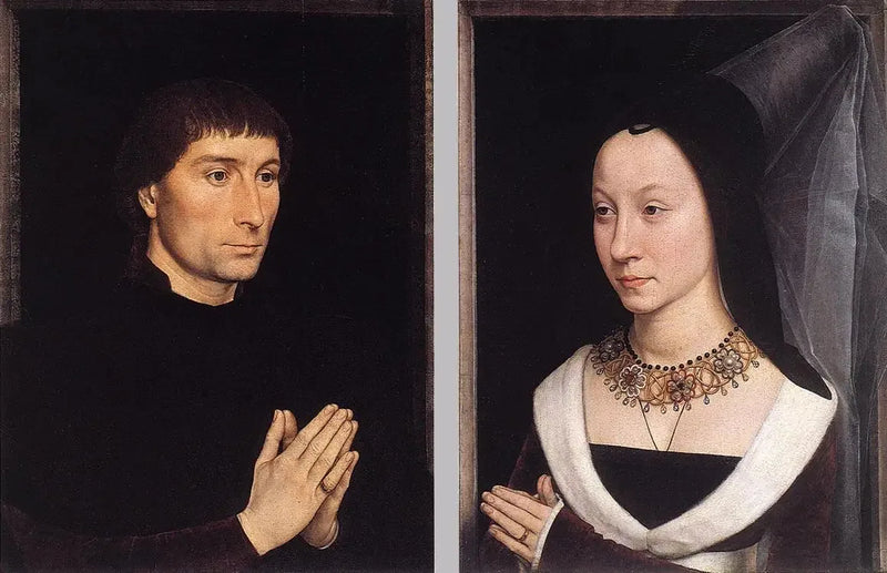 Diptyque di Tommaso Portinari e sua moglie - Hans Memling