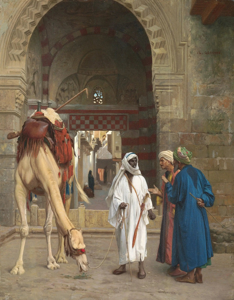 Disputa di Arabi - Jean-Léon Gérôme