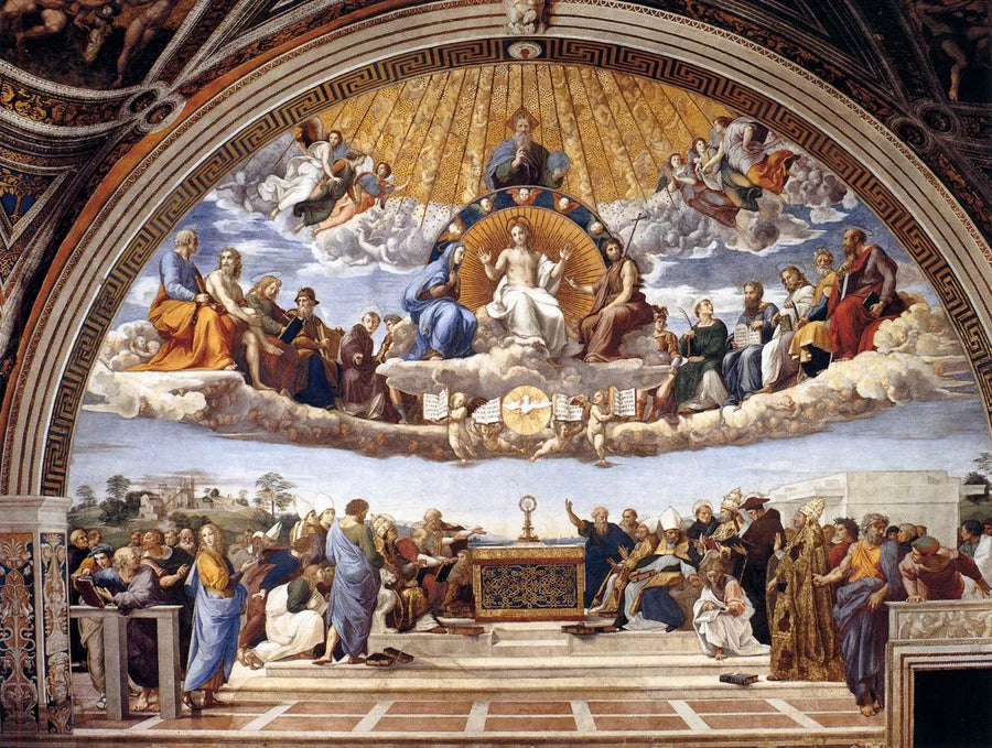 La Dispute du Saint-Sacrement, 1508-1511 – Raphaël